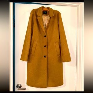Abercrombie and fitch wool dad coat